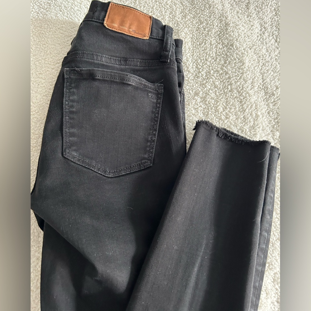 Madewell 9” High Rise Skinny Jeans - Raw Hem